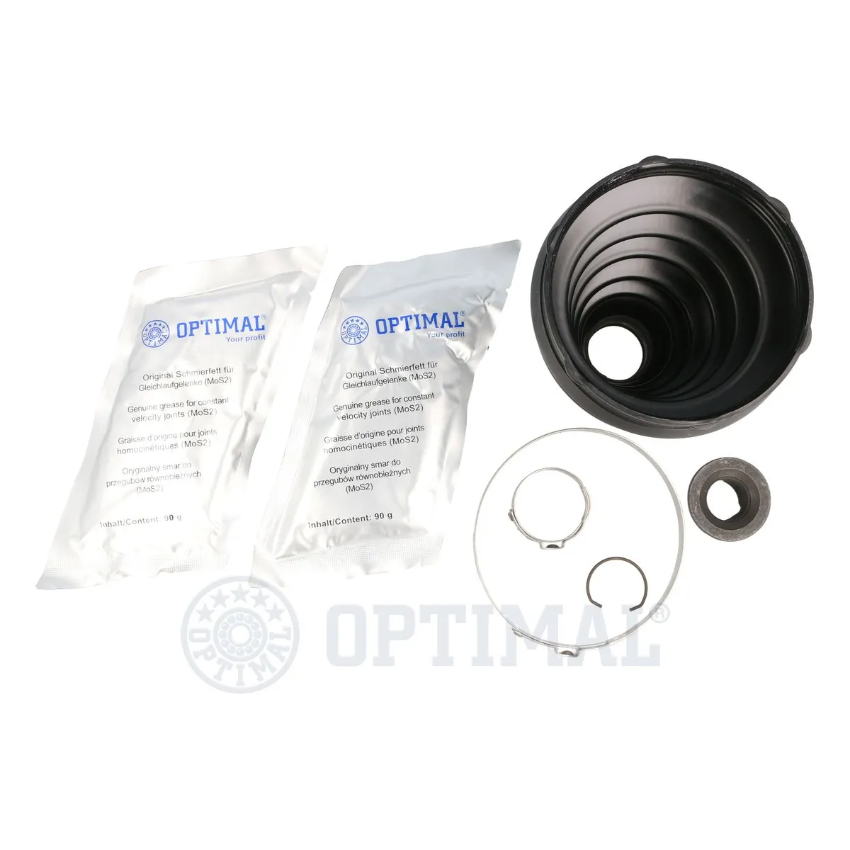 CVB10530TPE Optimal Пильник ШРУСа зовнішній, передній піввісі
