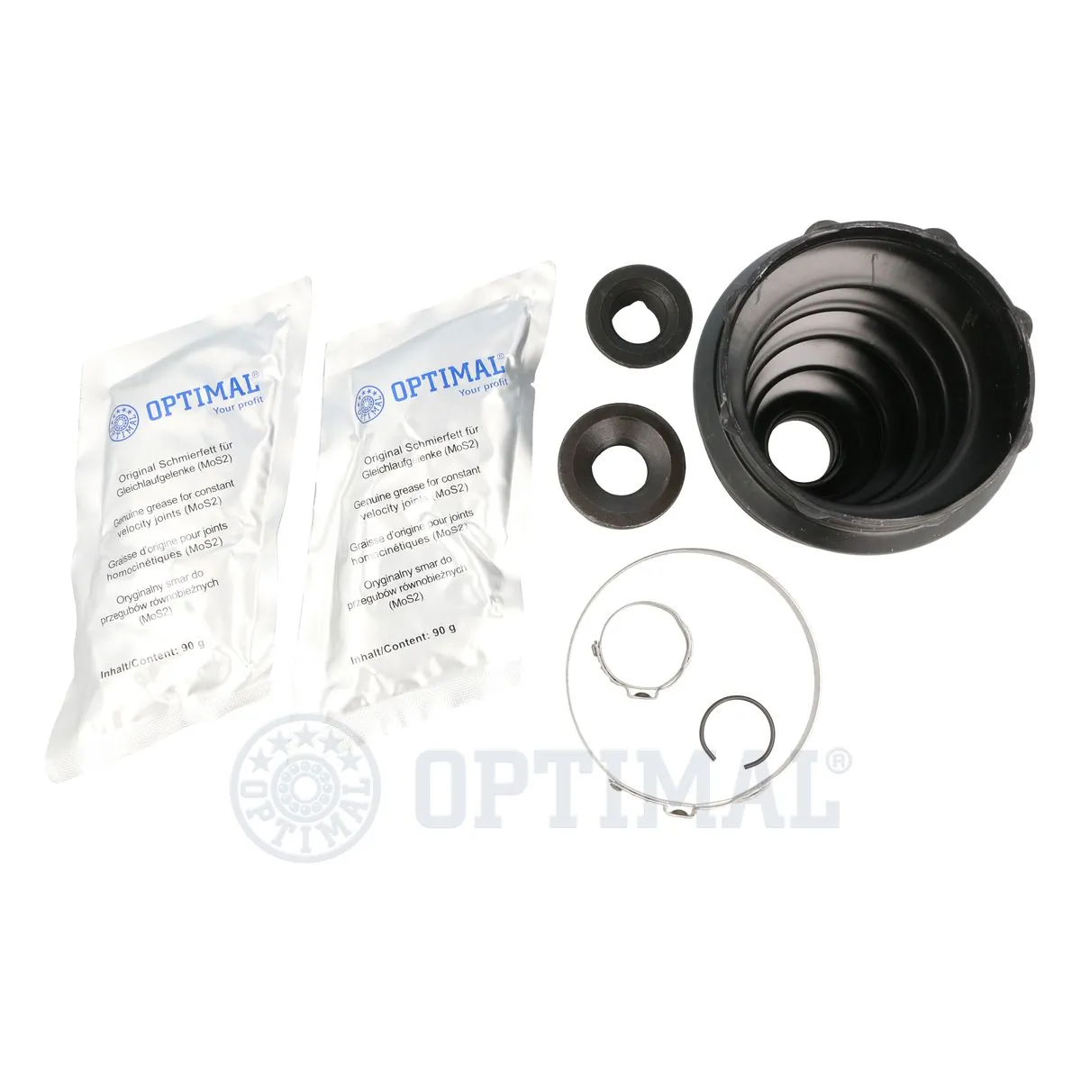 CVB10537TPE Optimal Пильник ШРУСа зовнішній, передній піввісі