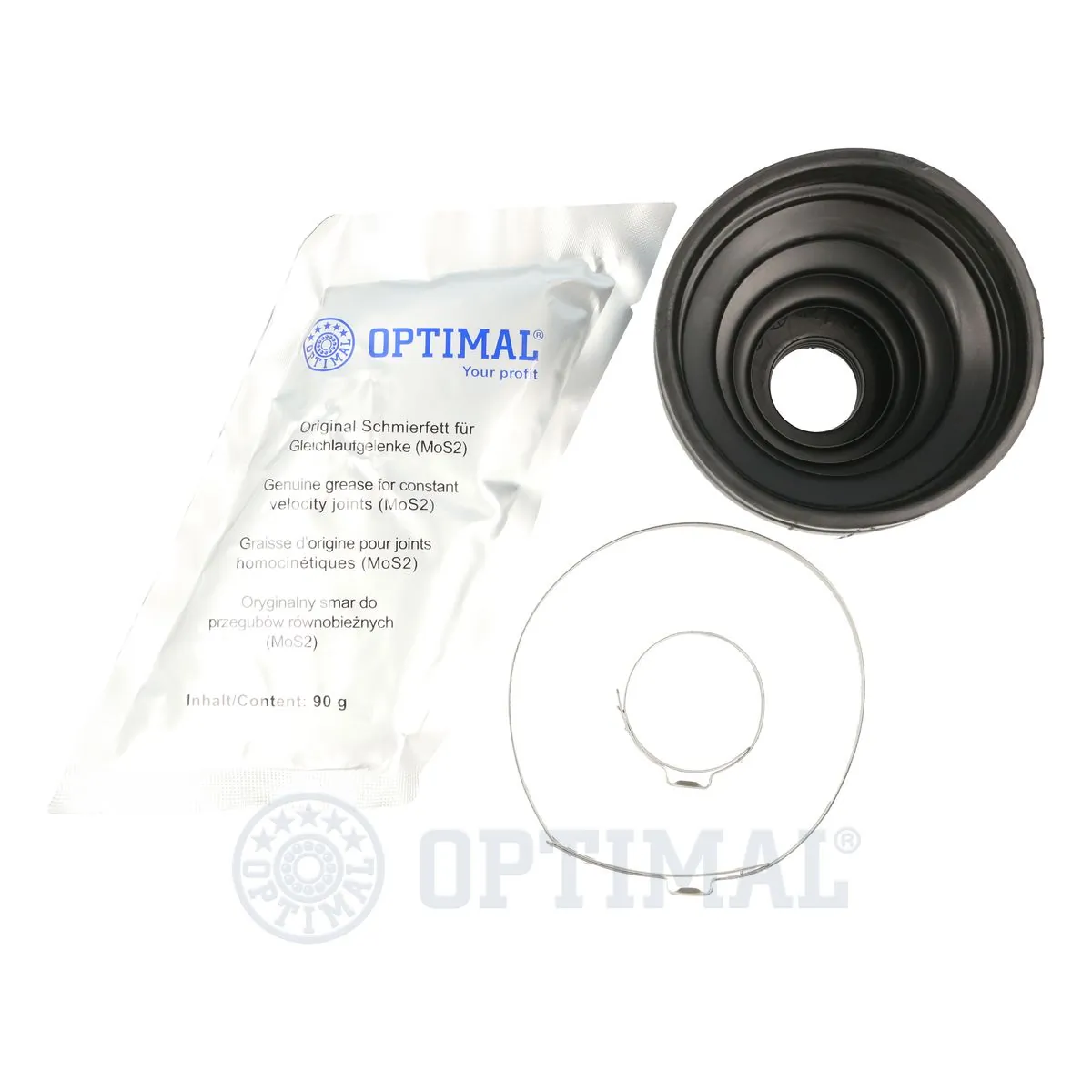 CVB10296CR Optimal Пильник ШРУСа зовнішній, передній піввісі