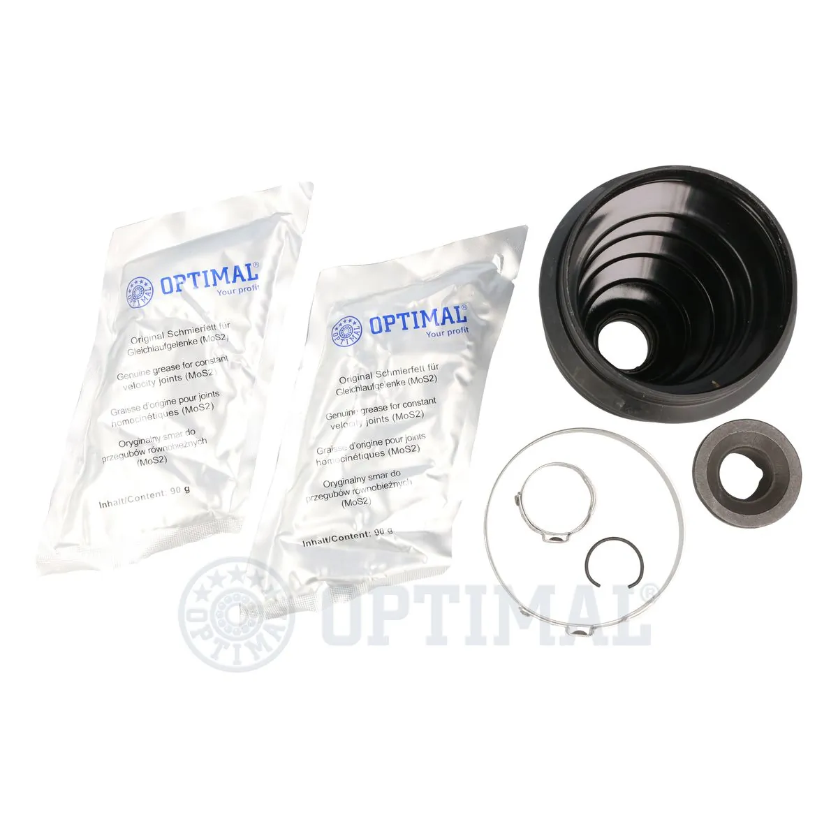 CVB10734TPE Optimal Пильник ШРУСа зовнішній, передній піввісі
