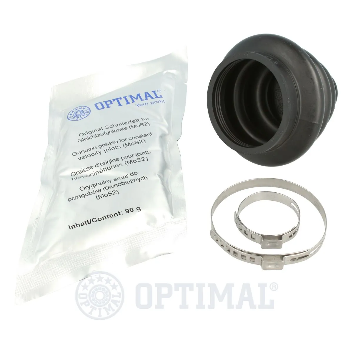 CVB10792CR Optimal Пильник шарніра кутових швидкостей зовнішній задній