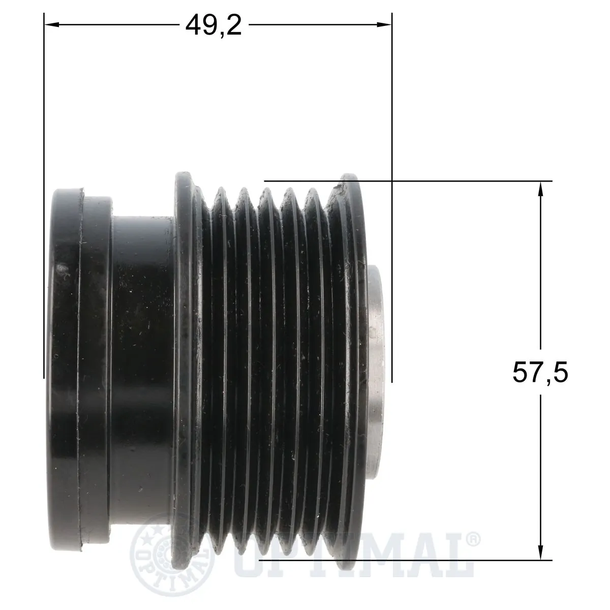 Купити 592062 VALEO Шків генератора