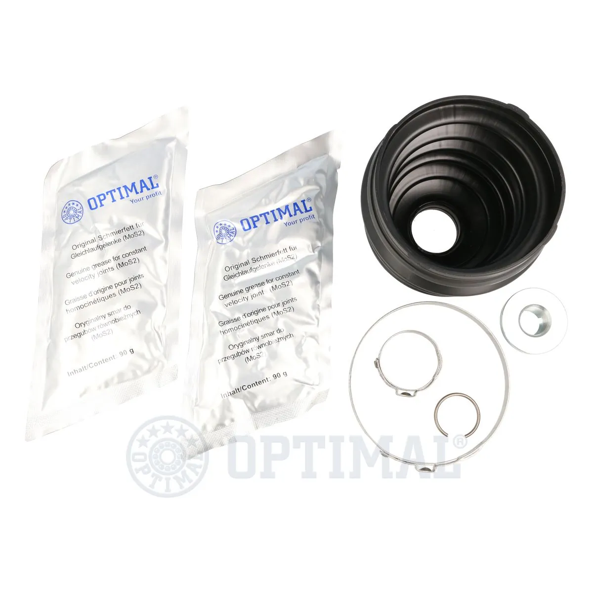 CVB10750TPE Optimal Пильник ШРУСа зовнішній, передній піввісі