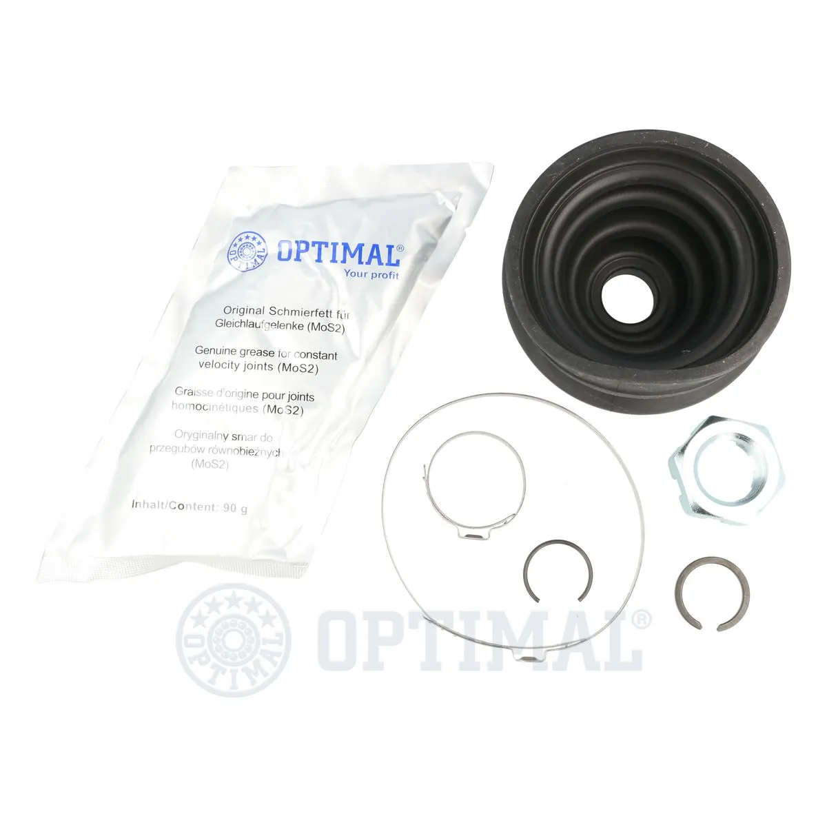CVB10174CR Optimal Пильник ШРУСа зовнішній, передній піввісі