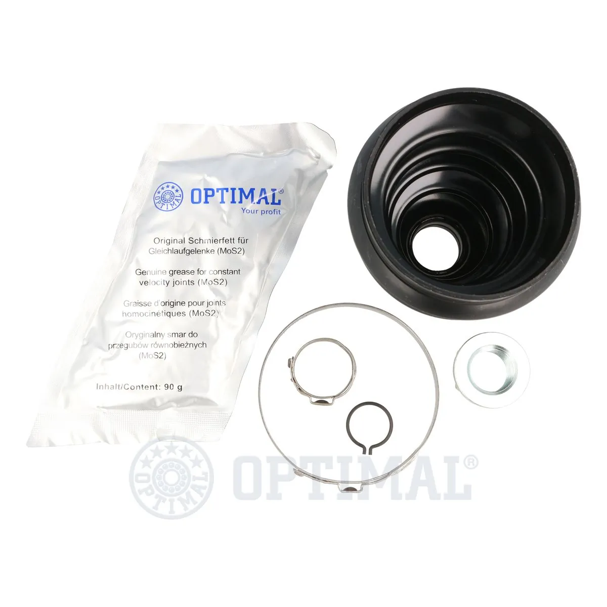 CVB10645TPE Optimal Пильник ШРУСа зовнішній, передній піввісі