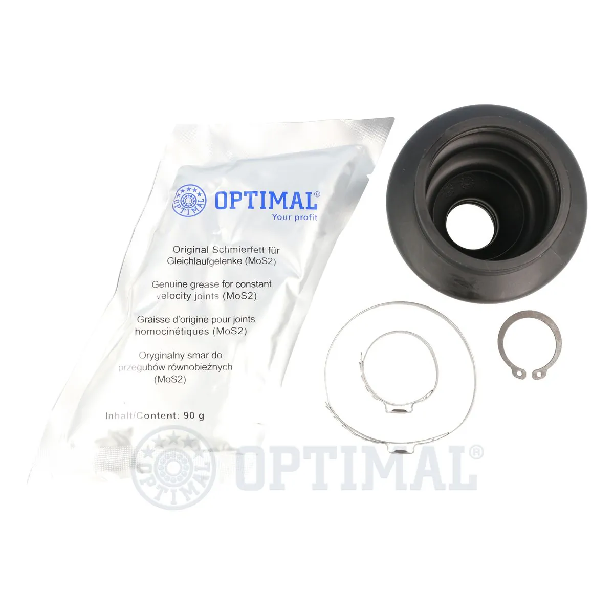 CVB10317CR Optimal Пильник шарніра кутових швидкостей зовнішній задній