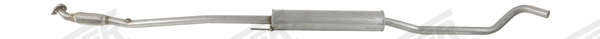FP5214G11 Polmostrow Середній глушник