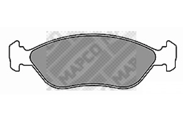 Передні тормозні колодки 51434787 Pro-parts