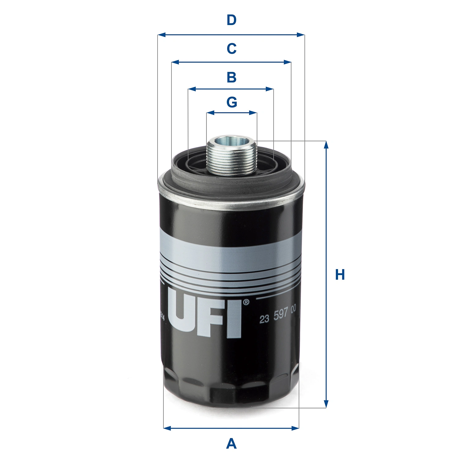 Масляний фільтр двигуна Daco DFO0212 ціна, від 10.80 USD