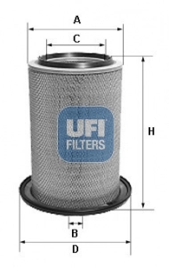 Фільтр повітряний Fleetguard AF4939