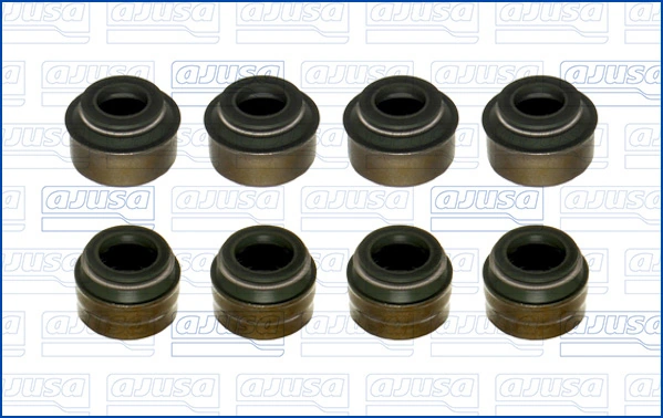 Сальник клапана (маслознімний), впуск/випуск, комплект на мотор Federal Mogul 2430672710 ціна, від 5.04 USD