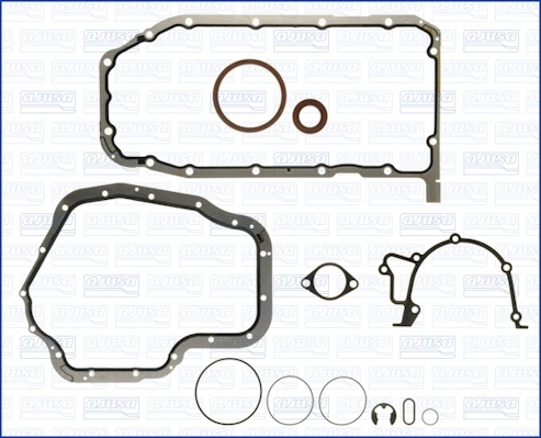 Комплект прокладок двигуна, нижній 93172425 Peugeot/Citroen
