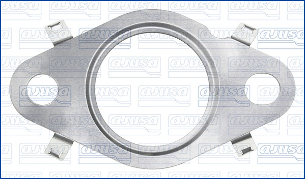 55584218 Opel Прокладка EGR-клапана рециркуляції