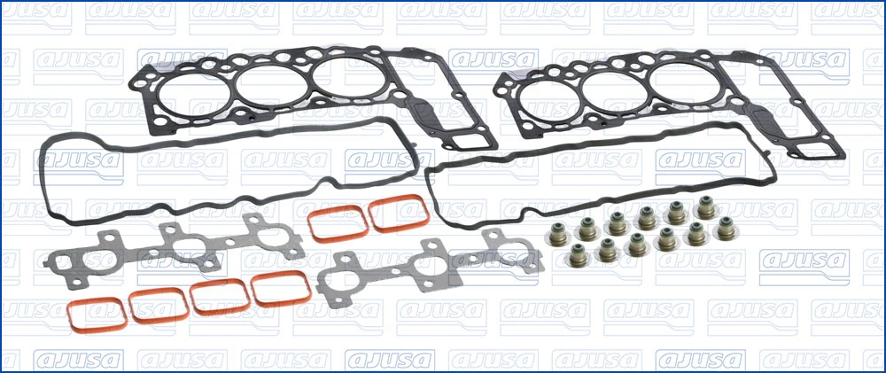 Комплект прокладок двигуна, верхній Chrysler 68003564AA