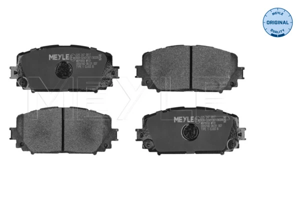 T2115113 Toko cars Передні гальмівні колодки