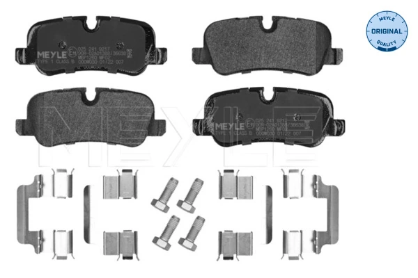 302405 VALEO Колодки гальмівні задні, дискові
