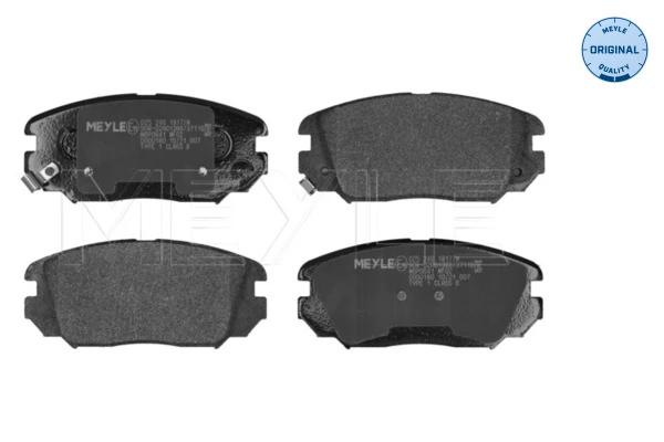 Передні тормозні колодки SMB23891 Samsung