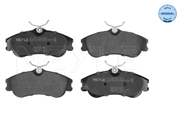BS0986424583 Polcar Передні гальмівні колодки