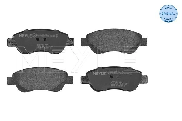 044650H010 Toyota Передні гальмівні колодки