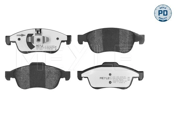 Передні тормозні колодки MPC06 Mando