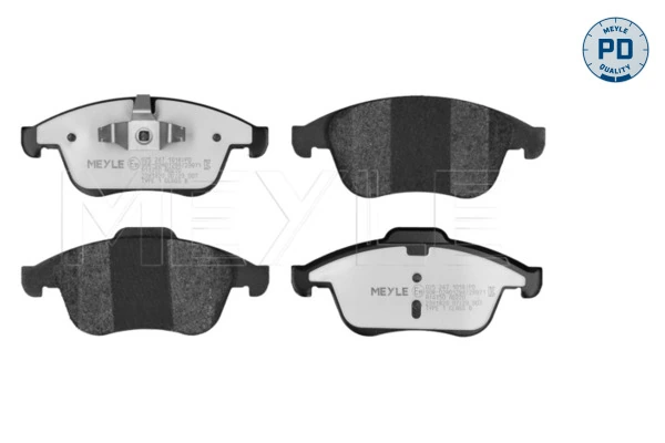 Передні гальмівні колодки на Renault Laguna III BT0, BT1