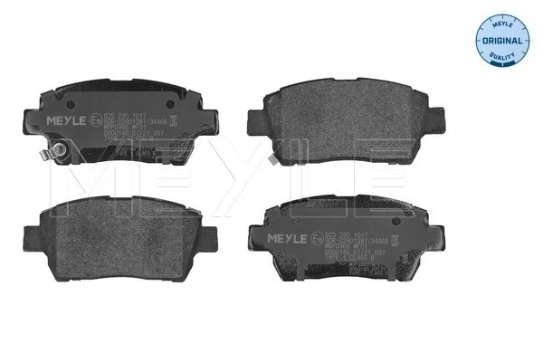 MP463E Mintye Передні гальмівні колодки