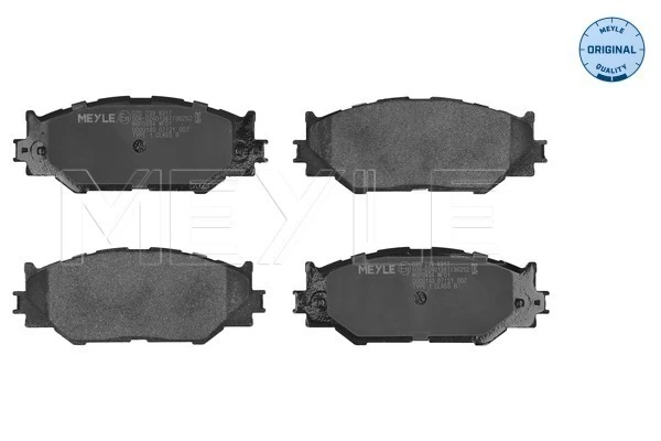 MPT57 Mando Передні гальмівні колодки