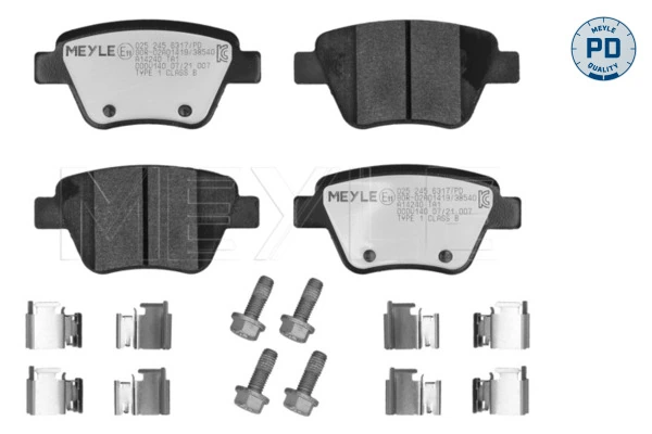 Задні гальмівні колодки Power Stop NXE1456 ціна, від 18.28 USD