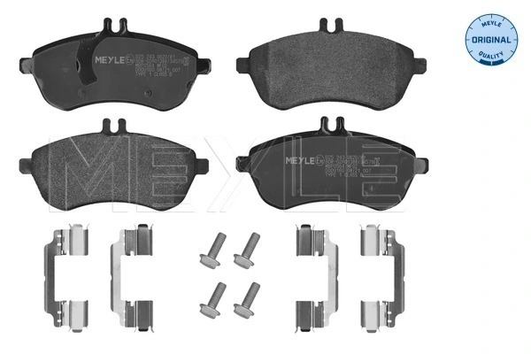 Купити Передні тормозні колодки Mercedes C  W204