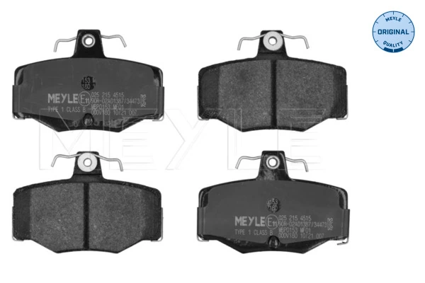 MP3206 Mintye Колодки гальмівні задні, дискові