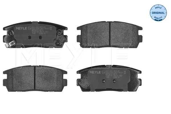 S701501 Polcar Колодки гальмівні задні, дискові