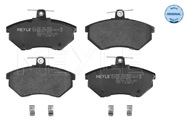 MKD684 Friction Master Передні гальмівні колодки
