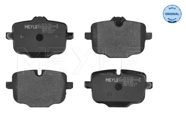 NXE1850 Power Stop Колодки гальмівні задні, дискові