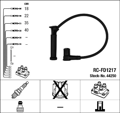 MSK1142 Magneti Marelli Проводи високовольтні