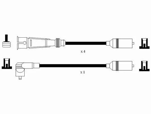 MSQ0004 Polcar Проводи високовольтні