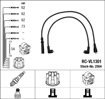 Дроти запалювання Bosch 0986356574 ціна, від 25.28 USD