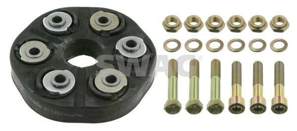 Муфта кардана еластична, передня 400238755 Hans Pries (Topran)