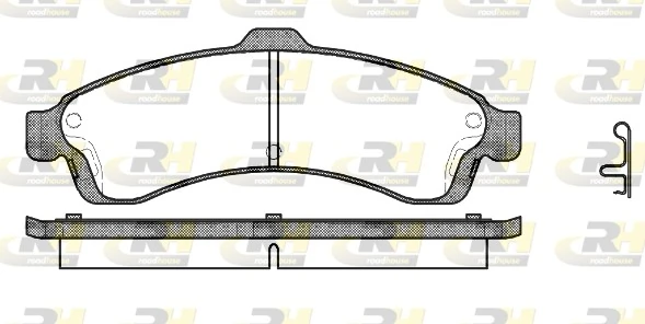 Купити 19387643 General Motors Колодки гальмівні передні, дискові
