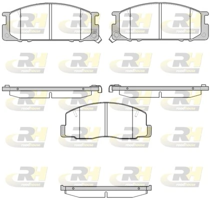 Передні тормозні колодки 0449128111 Toyota