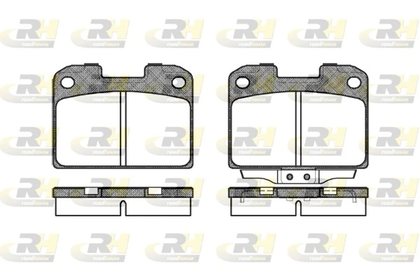 Передні тормозні колодки MR389514 Chrysler
