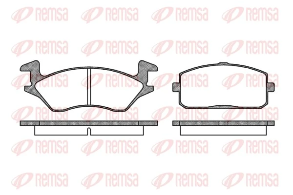 Купити Передні тормозні колодки Toyota Starlet II P7