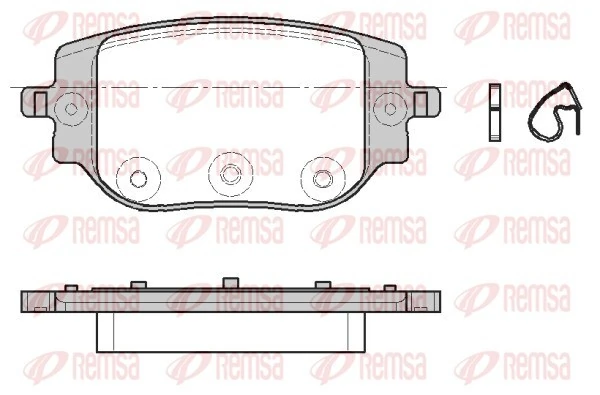 Купити 155253722 Fiat/Alfa/Lancia Задні колодки