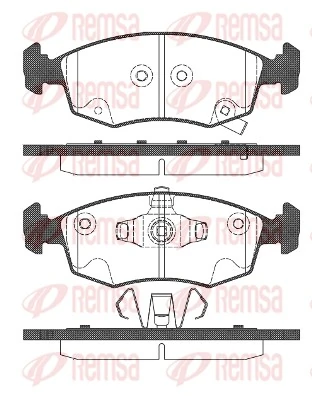 Тормозні колодки Protechnic PRP1693