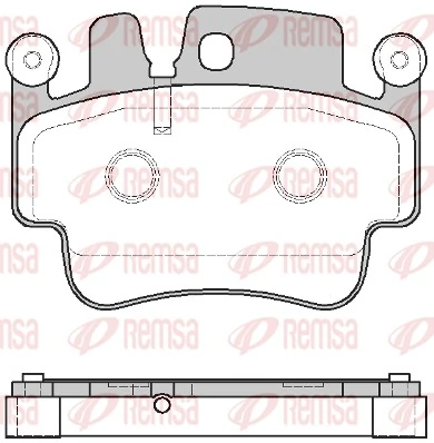 51834265 Massey Ferguson Передні гальмівні колодки