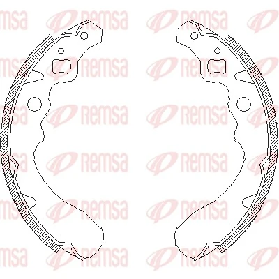 Колодки гальмові задні, барабанні Daihatsu 0449587211 ціна, від 17.72 USD