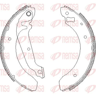 Купити Колодки гальмові задні, барабанні Ford Sierra II GBC,GBG