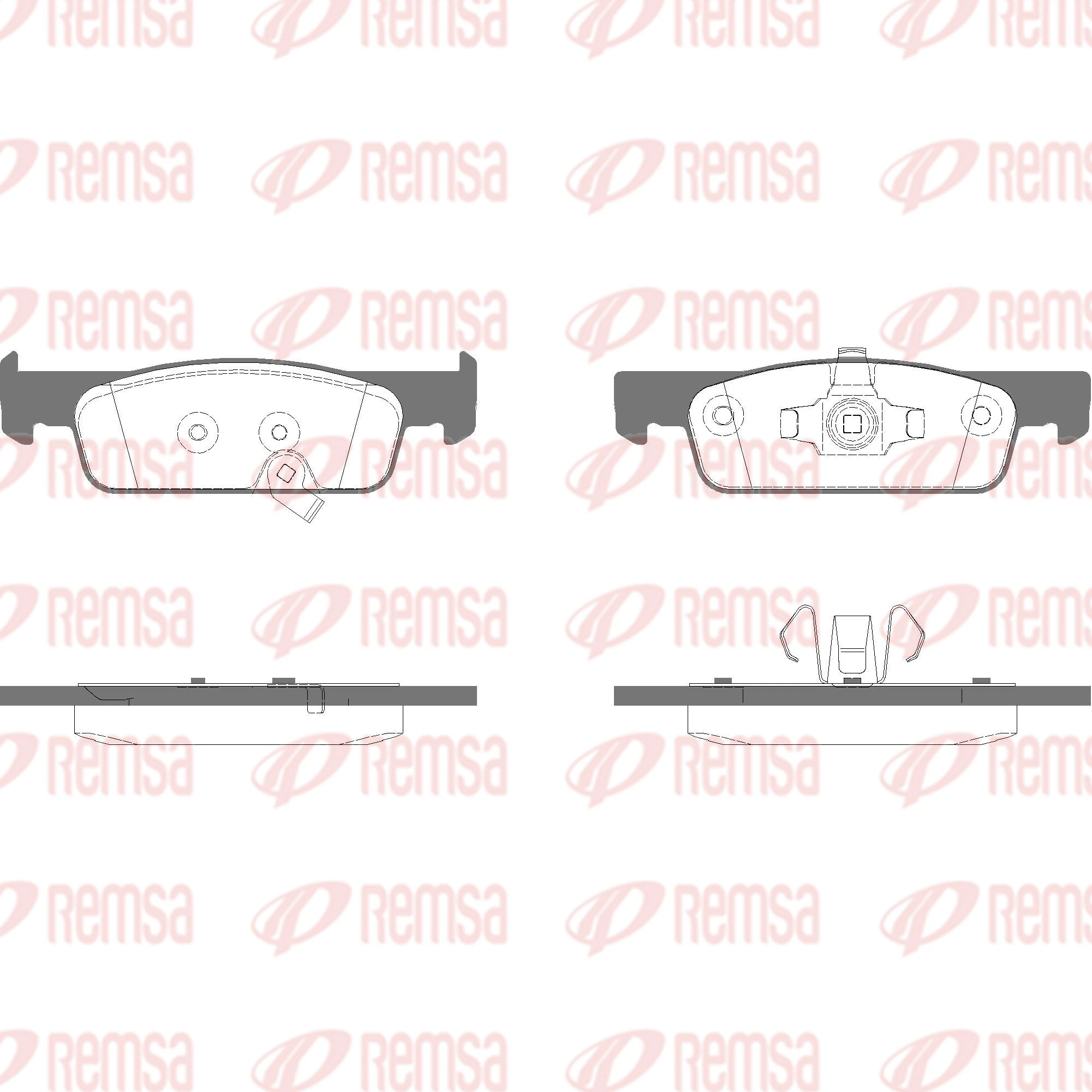 Гальмівні колодки Renault (RVI) 410603025R ціна, від 24.96 USD