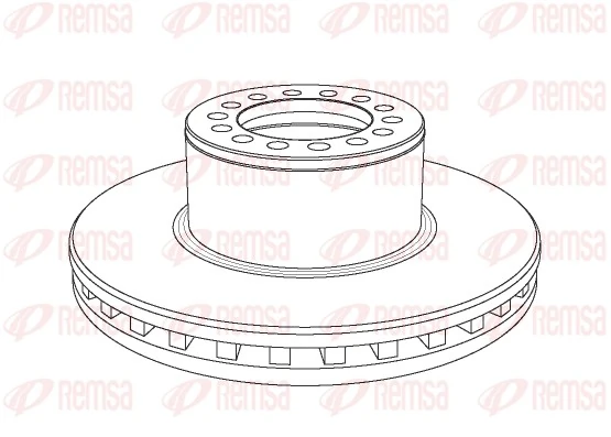Купити A9754210112 Mercedes Ротор гальмівний