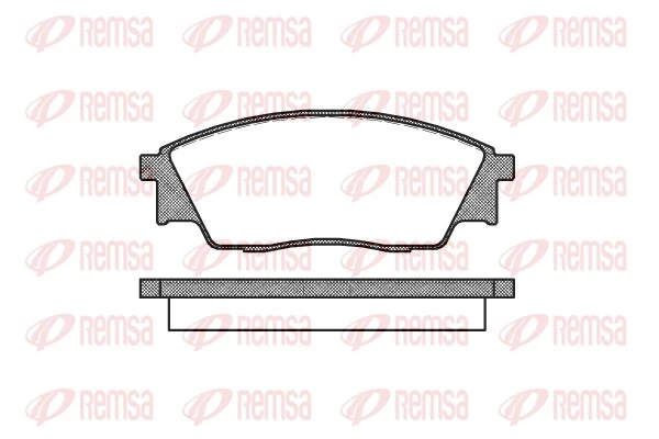 Передні тормозні колодки 26290KA120 Subaru