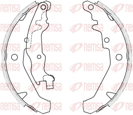 Купити 77362454 Fiat/Alfa/Lancia Колодки гальмові задні, барабанні